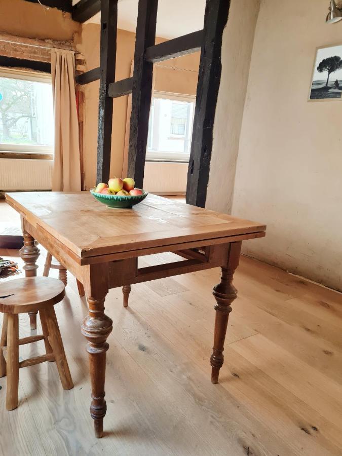 Kleines Fachwerkhaus Im Herzen Von Lemgo Fur Individualisten Buitenkant foto